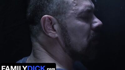  Innocent Young Twink Gets Covered In His Stepdad's Hot Cum After Gloryhole Blowjob