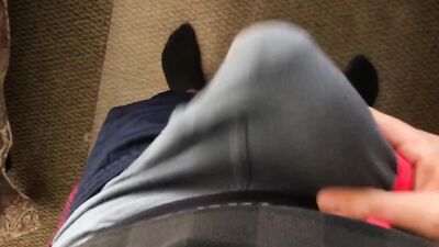 Edging in Adidas Sweats & Basketball Shorts