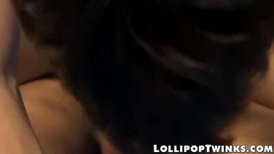 Naughty young twinks Kyler Moss and Blade Woods anal fuck