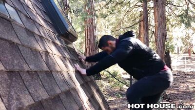 HotHouse - Caught Jerking Off Jock Gets Fucked Hard By Muscled Hunk