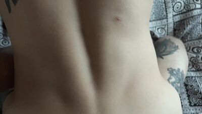 Stepdad caught jerking off and settled down with his big dick