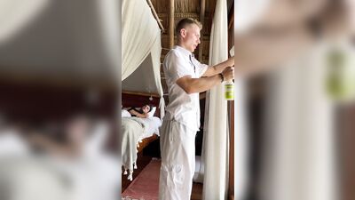 Carlos Effort & Elio Chalamet Sucking Each Other In The Hotel Room