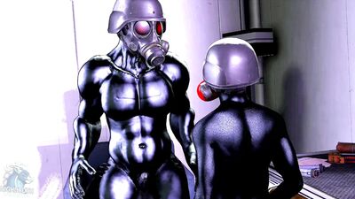 Muscle Latex Drone Master Growth Worship Animation