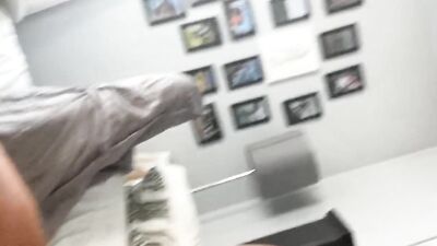 White Jock Gags Black Jock Throat And Drops His Load In His Mouth