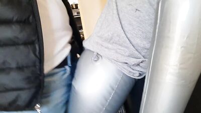 Russian guy fucks an inflatable doll