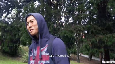 Czech Hunter 564 - Twink Needs Directions To The Theatre But Ends Up Fucking A Stranger's Big Cock F