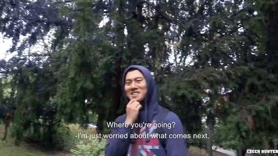 Czech Hunter 564 - Twink Needs Directions To The Theatre But Ends Up Fucking A Stranger's Big Cock F