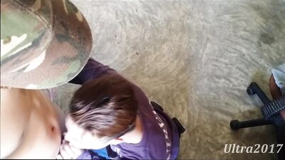 Sucking my straight buddy