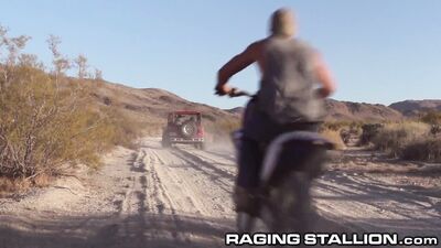 Chris Damned Pounds Some Jock Ass In The Desert - RagingStallion