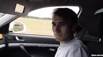 Czech Hunter 560 - Guy With Big Dick Fucks A Dude He Picked Up From The Side Of The Road
