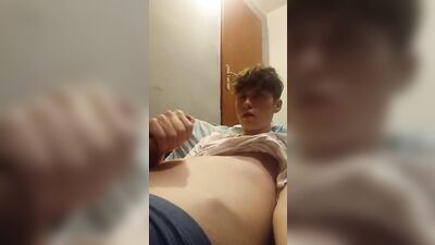 Really cute boy cum alone ❤
