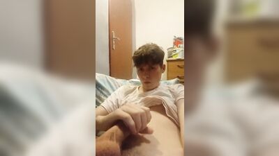 Really cute boy cum alone ❤