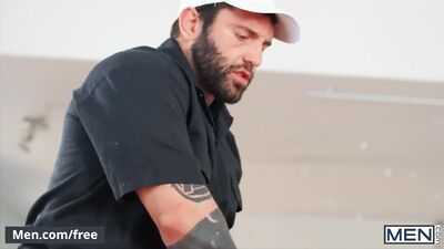 Men - Theo Brady Takes A Break To Masturbate When Markus Kage Comes In & Sees What He's Doing