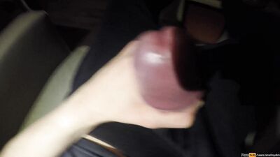 Big head penis cum - do you want to lick it?