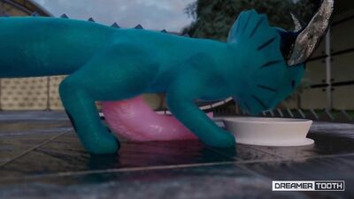 SMALL BLUE FISH-DOGGO HAS GIANT CUMSHOTS [GROWTH] [FURRY] [CUMSHOT]