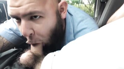 lunch break sucking straight thug homeboy