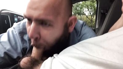 lunch break sucking straight thug homeboy