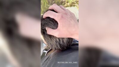 A STUDENT SUCKED MY DICK ON THE ROAD