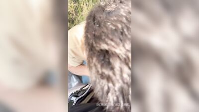 A STUDENT SUCKED MY DICK ON THE ROAD