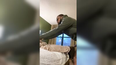 Khi Lavene fucks before work