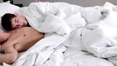 Cock In Bed For Hot Twink - Trent Ferris, Sam Truitt - NextDoorTwink