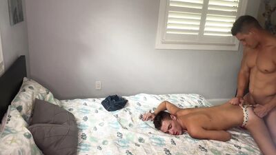 Jax destroys Twink Johnny hunter bareback