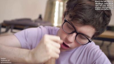 Asian muscle twink bareback fucks white bottom slut