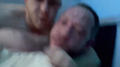 Rough fuck after work