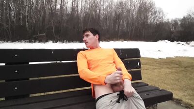 Almost caught sucking dick in public