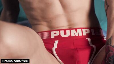 BROMO - Male Stud With Big Dick Bo Sinn Dominates Lev Ivankov Ass