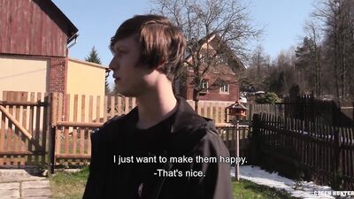 BigStr - Cute Guy Accepts Money From A Stranger In Exchange For A Nice Fuck Of His Tight Ass