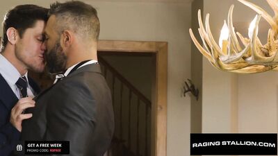 RagingStallion - Devin Franco Gets A Facial By Hairy Muscle Hunk