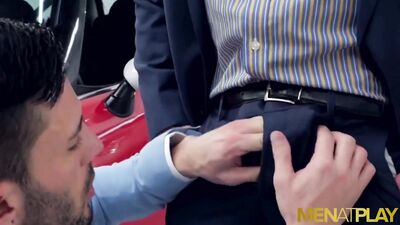 MENATPLAY Hunk Andy Star Anal Bred By Suited Gay Diego Reyes