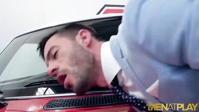 MENATPLAY Hunk Andy Star Anal Bred By Suited Gay Diego Reyes