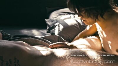 Fem Twink Scotty Edges Brock's Big Cock with his Bubble Butt - Bedroom Passion - TR