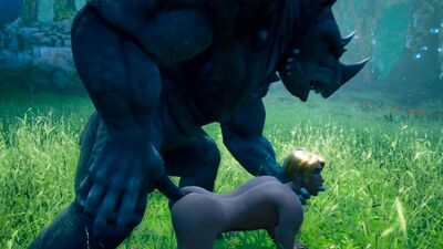 Huge bulls fucking a boy