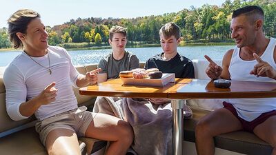 Step Dads Jax Thirio & Dalton Riley Take Turns Pounding Their Twink Step Sons On A Boat - FamilyDick