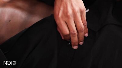 Noir Male - A Masculine Koji Xander Finds DeAngelo Jackson's Body Gorgeous & Keeps Kissing It