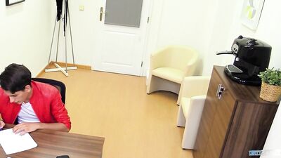 BIGSTR - He Goes To Apply For A Job But Ends Up Sucking The Boss' Dick In His First Interview