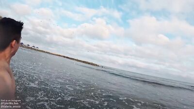 Latino Valerio Orozco playing underwater and fucking Asian Boy Tyler Wu (Valerio's Version)