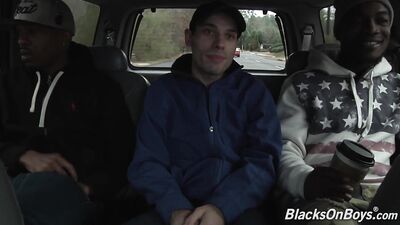 Cody Jameson Gets A Pair Of Big, Black Cocks