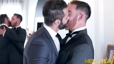 MENATPLAY Men In Suits Dani Robles And Jonas Jackson Breed