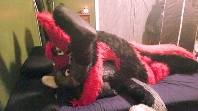 Spike the Sergal Breeds Paradox Murrsuits @SucarioAD