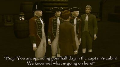 Older navy crew fuck the cabin boy Part1 - THE CAPTAIN AND THE CABIN BOY - EP2