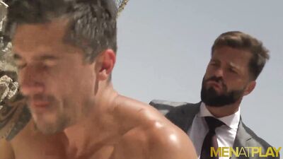 MENATPLAY Businessman Hector De Silva Fucks Hunk Jay Roberts