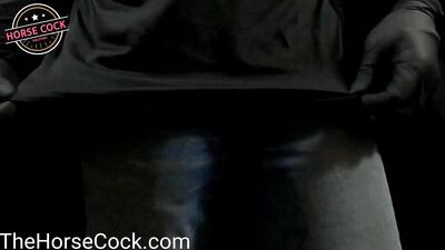 Big White Cock Male Stripper with Hot POV Cumshot from Big Dick Daddy