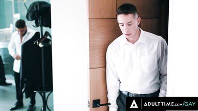 HETEROFLEXIBLE - Brock Banks Almost Caught Cheating With Reese Rideout! He Fucked Hubby Right After!