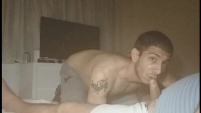 Sucking my Stepdad Dick While he is