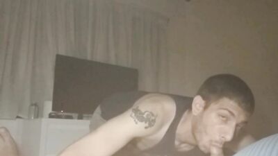 Sucking my Stepdad Dick While he is