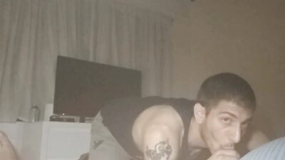 Sucking my Stepdad Dick While he is